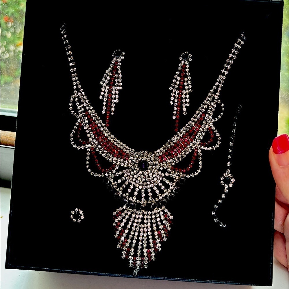 New Rhinestone Formal Set